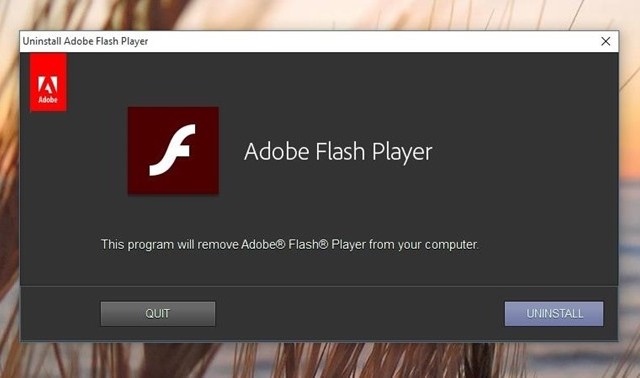 flash player uninstall mac